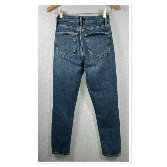 AGOLDE Nico High Rise Slim in Shoreline Sz 23 Cotton Blend - Picture 4 of 8